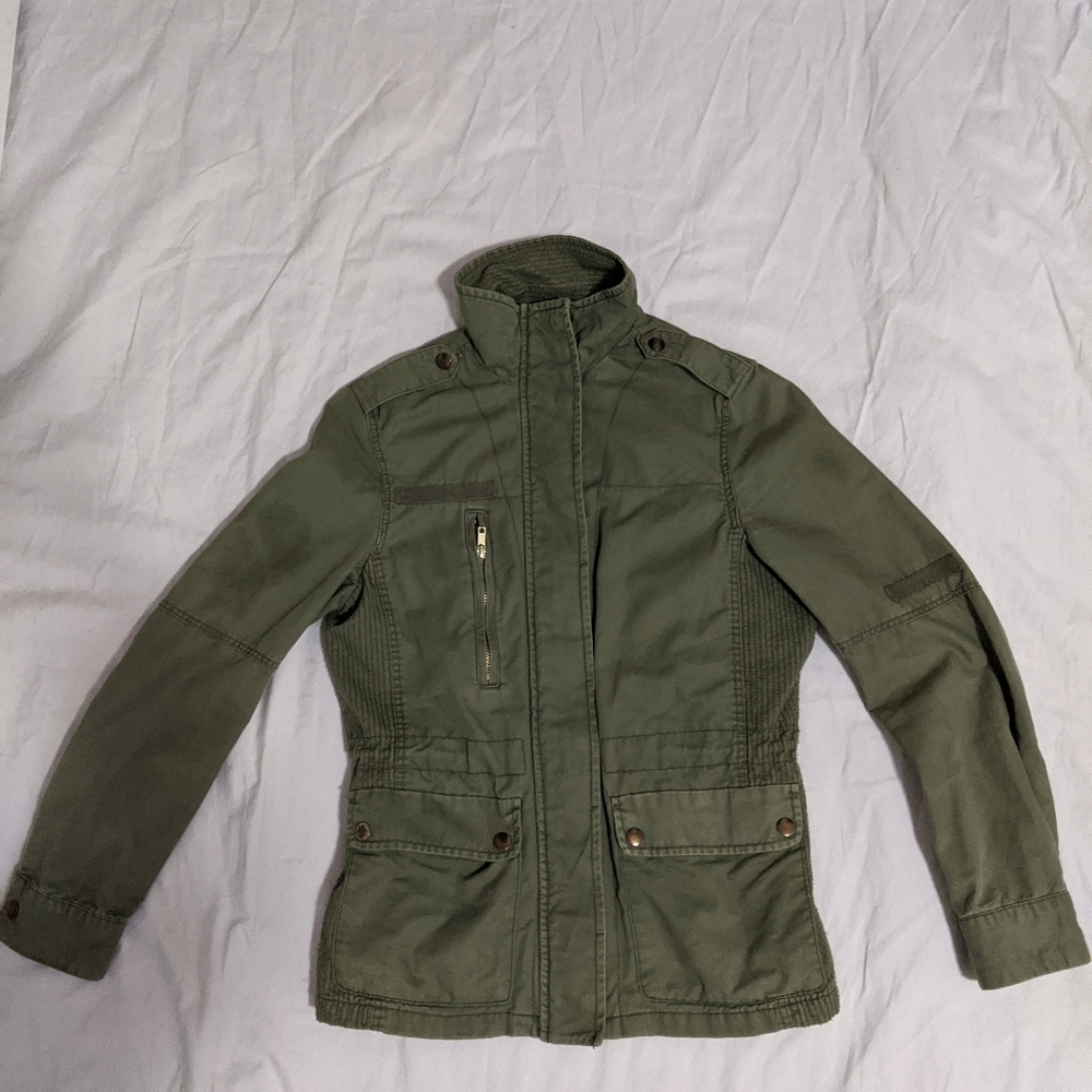 Women's army green jacket from H&M
